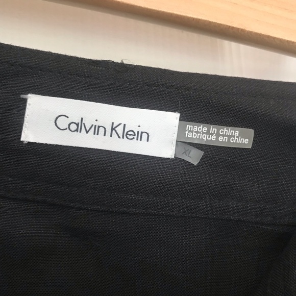 CK A-Line Linen Skirt with pockets - Picture 5 of 12